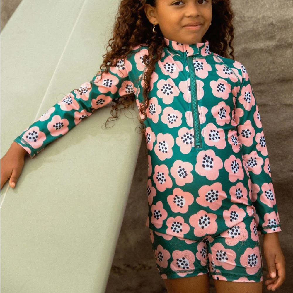 Farewell Frances kids rashguard swimsuit